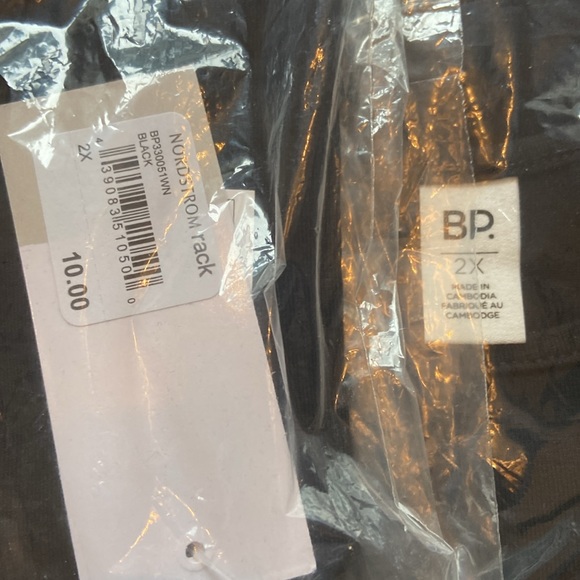 2 Never worn black BP brand scoop neck tank tops. - Picture 2 of 3